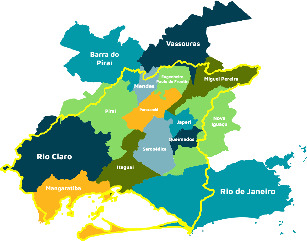 Mapa Integra Guandu